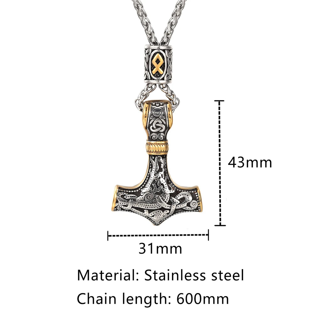 Mjolnir Necklace Frithstead Oddities
